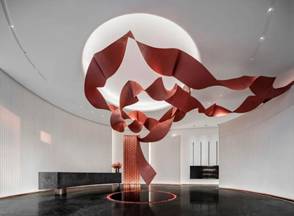 以百鳥朝鳳的設計主題打造的商業營銷中心是怎樣的——成都中鐵逸都營銷中心